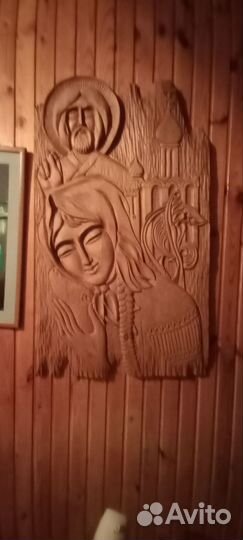 Панно ручной работы предмет хакасского искусства