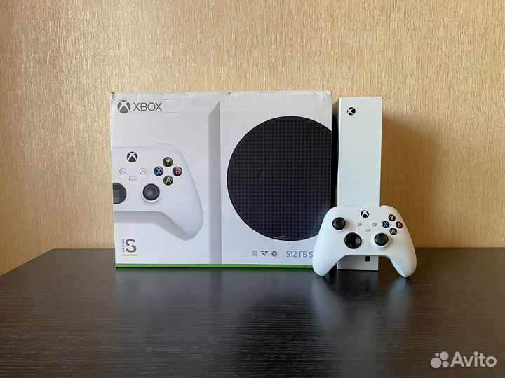 Xbox Series S рст + 77 игр + подписка на год