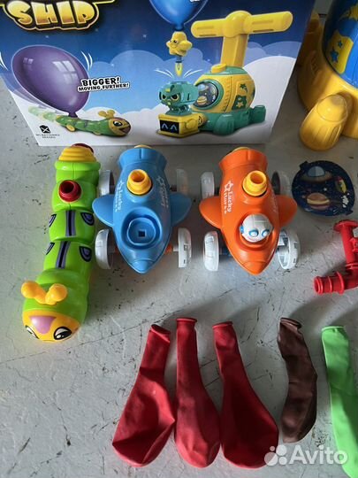 Детский насос для надувания воздушных шариков