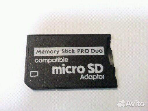 Переходник микроsd для карты памяти MS Pro Duo