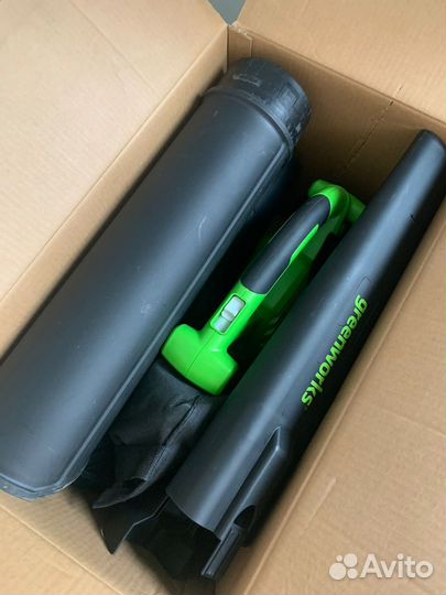 Воздуходувка / пылесос Greenworks GBV2800