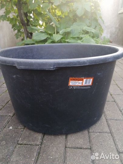 Пластиковые ведра, тазы