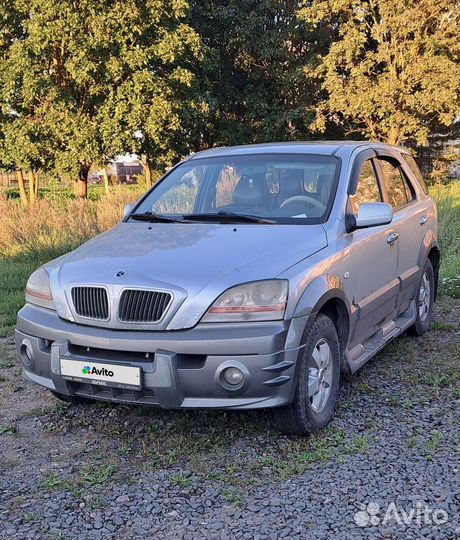 Kia Sorento 2.5 AT, 2004, 245 000 км
