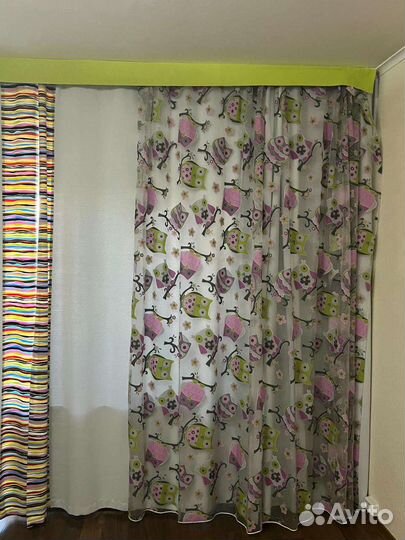 Шторы и тюль в детскую