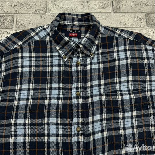 Фланелевая клетчатая рубашка Timber Creek by Wrang