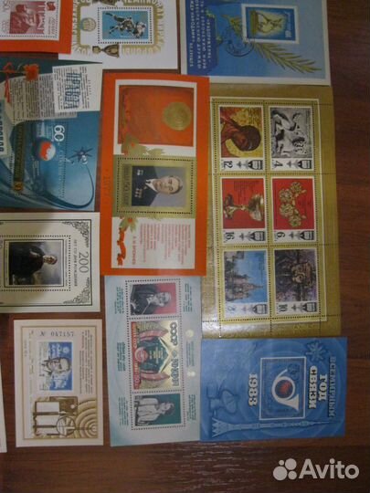 Марки СССР. Блоки