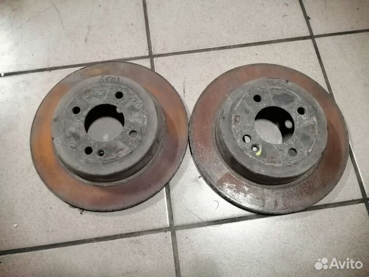 Диски тормозные задние Солярис 2011