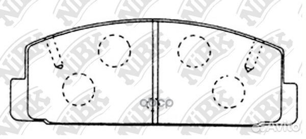 Колодки тормозные mazda 6 02/323 96/626 9202