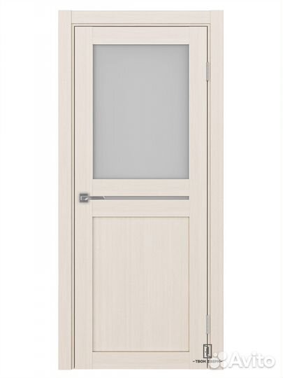 Дверь межкомнатная Оптима Порте 520.221, ясень тем