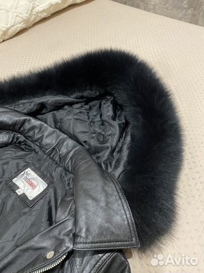 Куртка кожаная женская