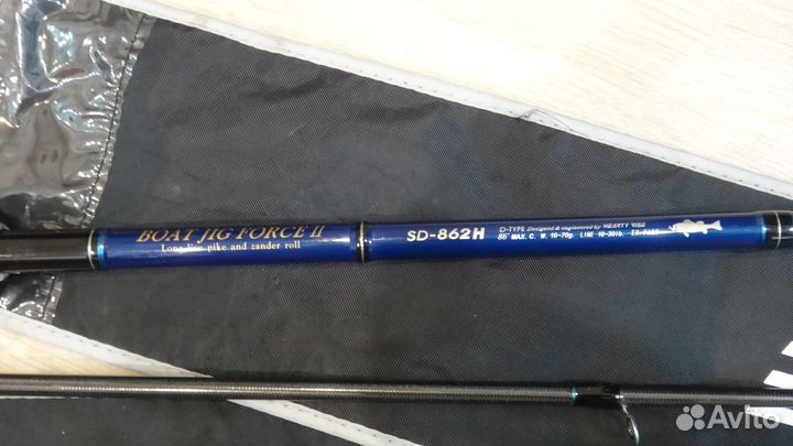 Hearty Rise Boat Jig Force II 862H 260 см 16–70 гр