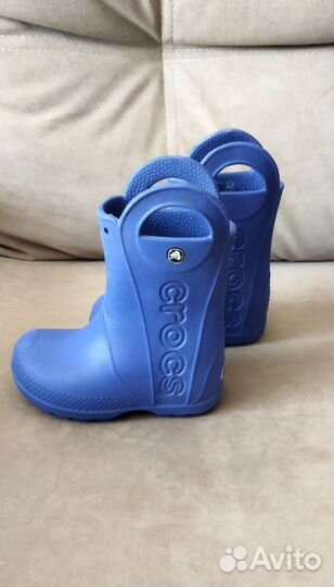 Резиновые сапоги crocs c9