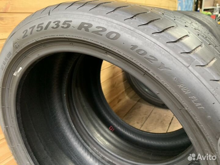 Pirelli P Zero 245/40 R20 и 275/35 R20 99Y