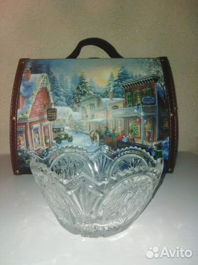 Хрустальные вазочки