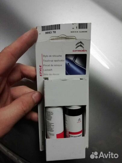 Ремонтный карандаш и лак