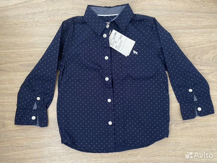 Рубашка H&M новая. Рост 98