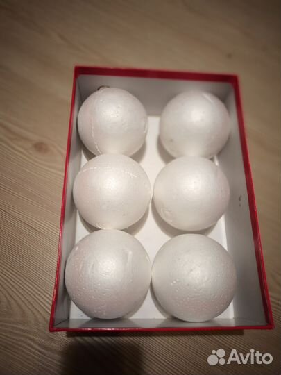 Шары из пенопласта d 12см