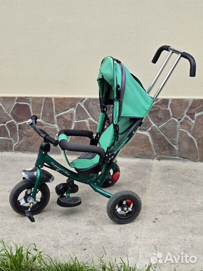 Детский трехколесный велосипед бу