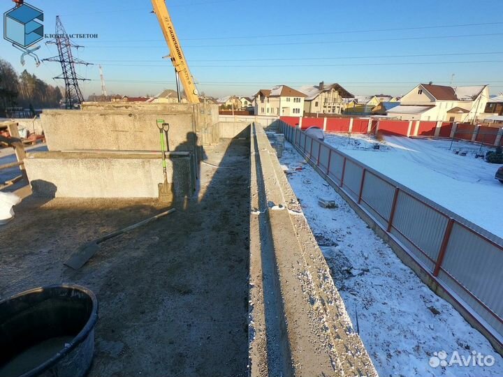 Полистиролбетонные мегаблоки. Доставка