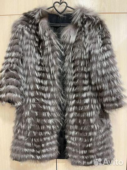 Шуба из чернобурки