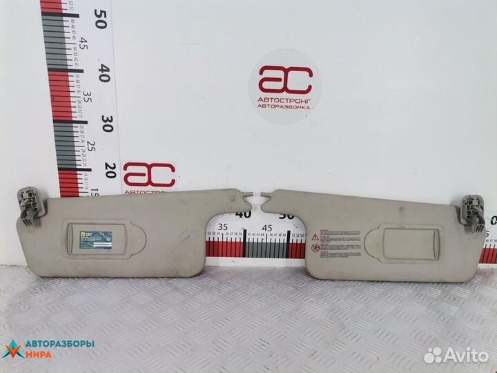 Козырек солнцезащитный Renault Scenic 2 рест