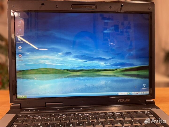 Ноутбук asus x50v + мышка + сумка