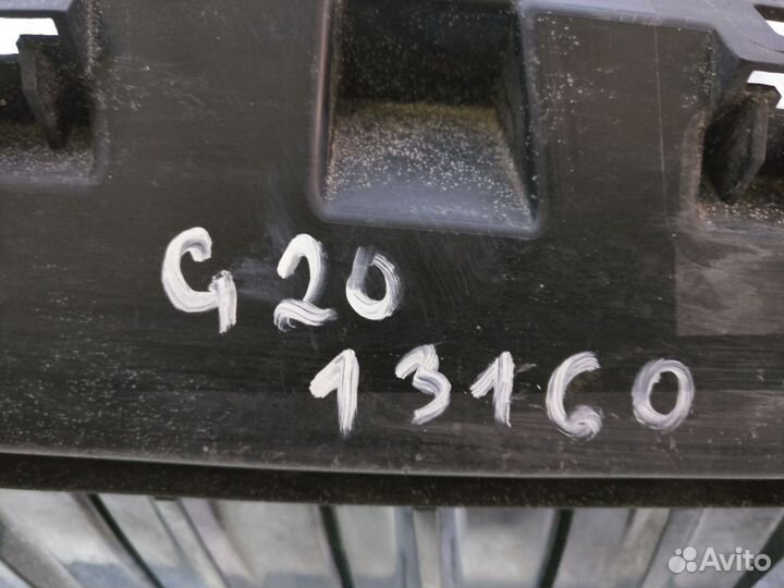 Бмв 3 G20 2018- Решетка радиатора (Жалюзи) 13160