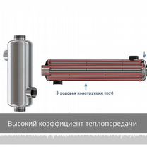 Трубчатые теплообменники для Отопления (изготовим)