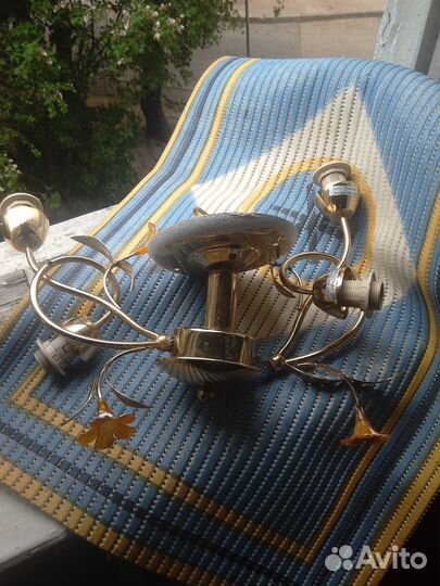 Люстры бу хрустальная и др