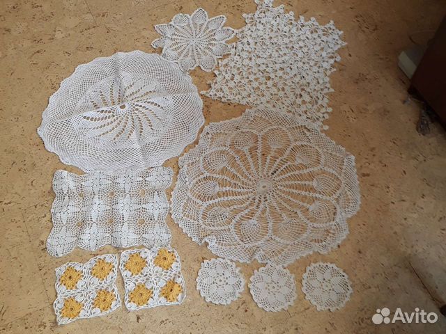 Салфетки ручная работа, за всё