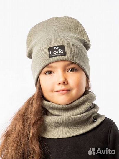 Комплект с шапкой и снудом