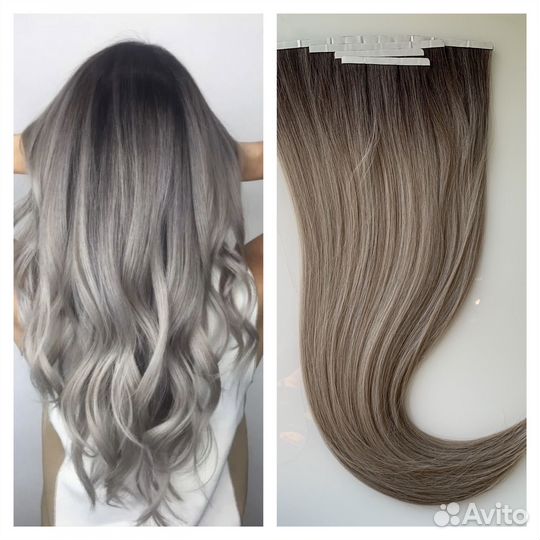 Волосы для наращивания 70 см, 140 грамм