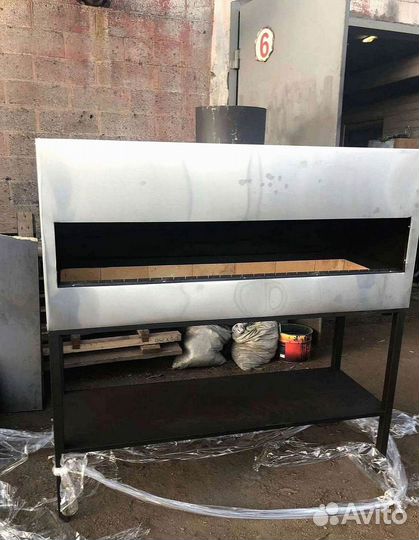 Мангал большой для дачи или кафе