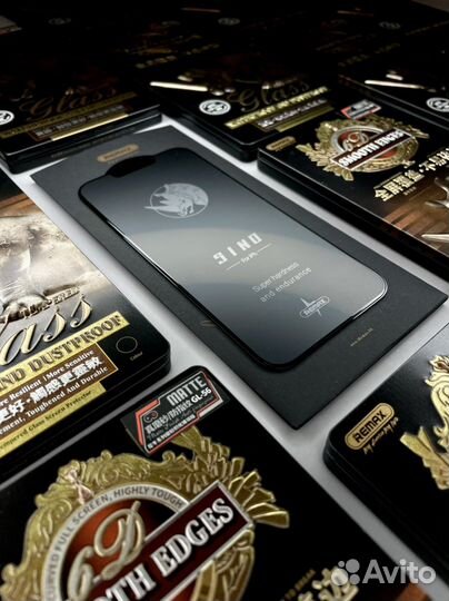 Защитное матовое стекло remax для iPhone