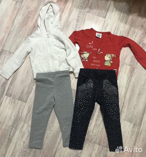 Вещи пакетом на девочку 86-92