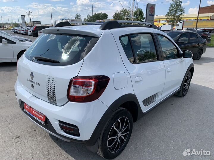 Renault Sandero Stepway 1.6 AT, 2017, 73 482 км