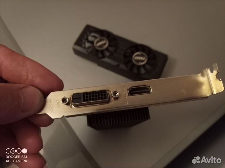 Видеокарта MSI Radeon RX 550 4 GB Low Profile