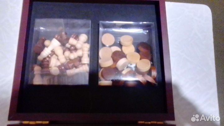 Шахматы, нарды, набор для спиртного