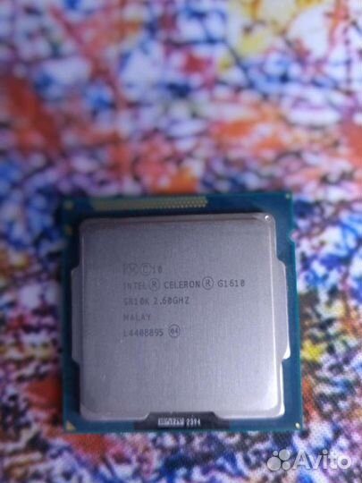 Процессор CPU Intel Celeron G1610