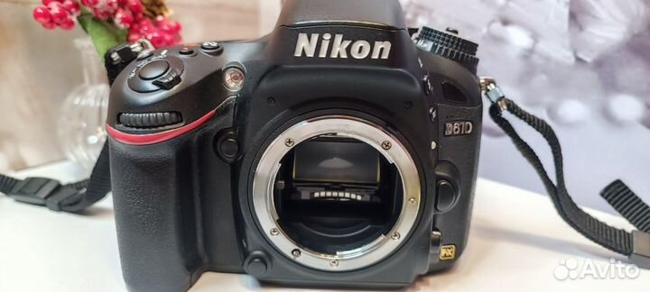 Фотоаппарат зеркальный Nikon D610 Body Black