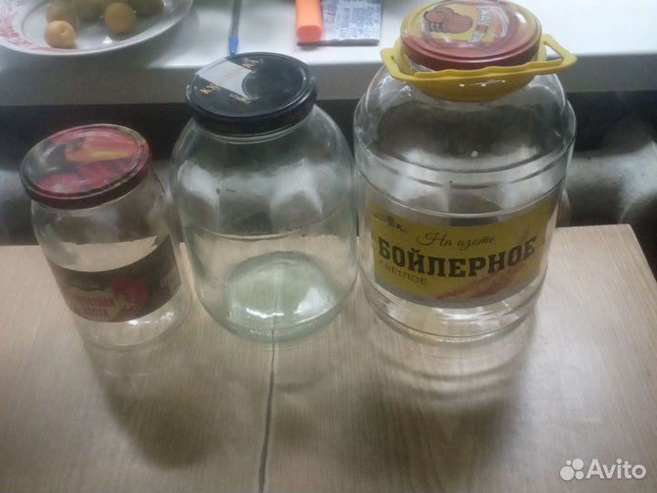 Банки стекляные