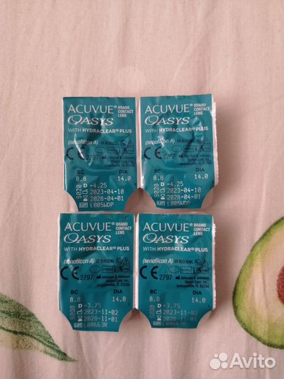 Контактные линзы Acuvue Oasys