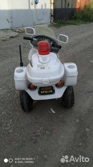 Детский электрический мотоцикл