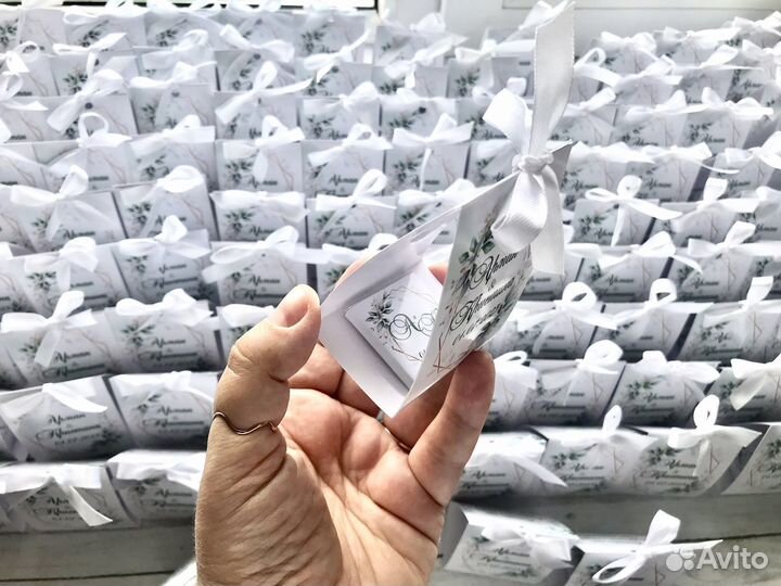 Свадебные бонбоньерки