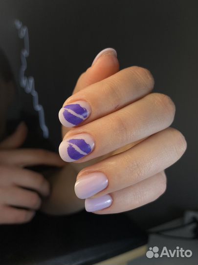 Укрепление ногтей гелем и наращивание