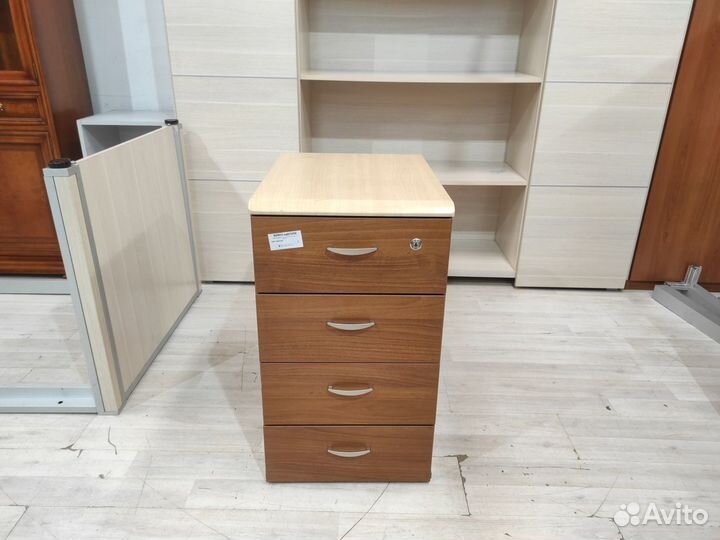 Тумба приставная, 4 ящика б/у 10015