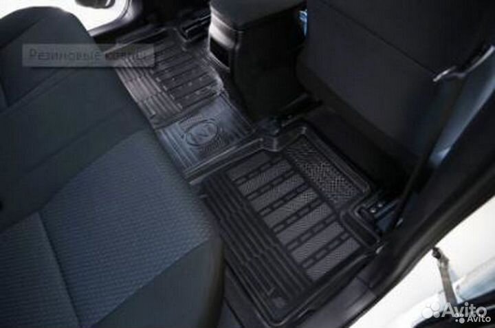 Ковры в салон резиновые Kia Sportage 3 с 2010-2016