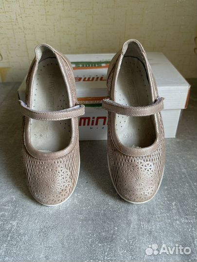 Туфли Minimen кожаные для девочки