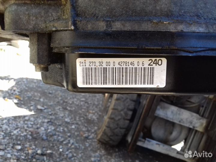 АКПП на mercedes 1.8 C-class W203 00-07