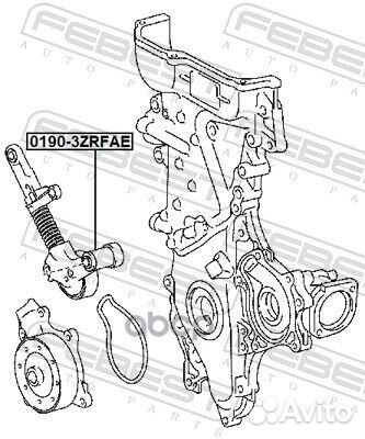 Натяжитель ремня Febest 958 0190-3zrfae Febest